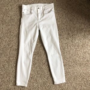 Gap white jeans